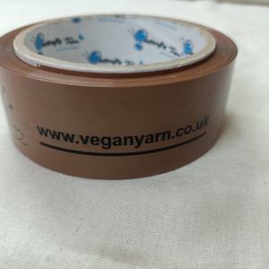 Cinta de embalaje con logotipo impreso personalizado, ideal para marcas, autopromoción, embalaje disponible de 65 mm de ancho - Product Image 2