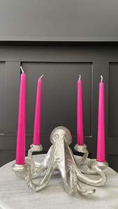 Stylish Aluminum Octopus Candle Holder Enhancing Interior <b>Aesthetics</b> With Ocean Inspired Decorative Appeal - Product Image 4