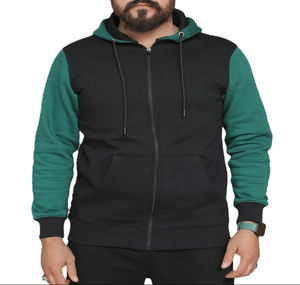 Wholesale Custom Men Winter Fleece Zipper Hoodie <b>Full</b> <b>Zip</b> <b>Sweatshirt</b> Sports Casual Hooded Jacket Gym Training Streetwear Hoodies - Product Image 5