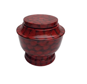 โกศอลูมิเนียมสำหรับผู้ใหญ่พิมพ์ลายนกสีฟ้าเป็นที่ระลึกในธีมบ้าน - Product Image 3