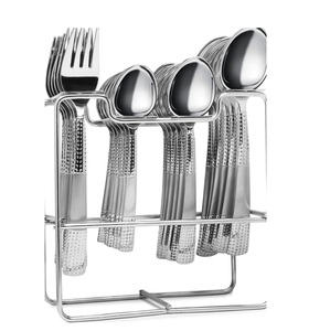 Le meilleur fabricant de couverts SCI couverts en acier inoxydable ustensiles de cuisine décoratifs pour la maison d'hôtel avec fabrication indienne - Product Image 1