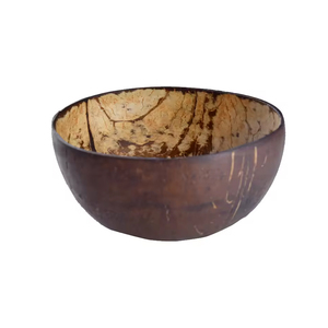 Cuencos redondos de cáscara de coco natural 100%, vajilla para ensaladas de postres de frutas, respetuosos con el medio ambiente y con estilo - Product Image 3