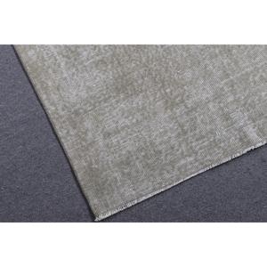 พรมตุรกีโบราณ ขนาด 4.7x7.9 ฟุต พรมขนสัตว์โมร็อกโกสีเทา - Product Image 4