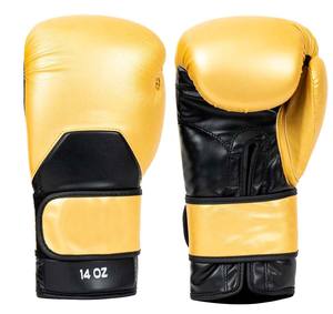 Guantes de boxeo de cuero sintético Tecnología de gama alta Fabricación Guantes de boxeo de cuero Pu - Product Image 3