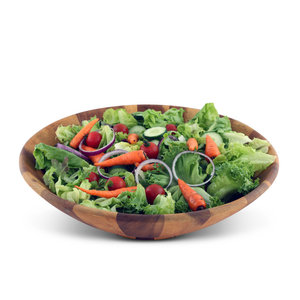 Bol en bois de haute qualité bol japonais en bois de manguier pour la décoration intérieure et l'utilisation d'ustensiles de cuisine d'hôtel de l'Inde servant des fruits et des collations - Product Image 3