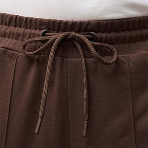 กางเกงวิ่งออกกำลังกายสำหรับผู้ชายกางเกงวอร์มสีน้ำตาลกางเกงใส่เล่นยิมใส่สบายมีสไตล์พร้อมเชือกผูก - Product Image 5