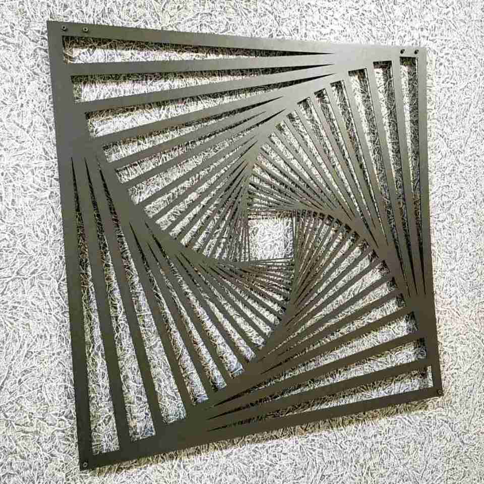 Made In India Modern Wall Art Square Frame Dining Room Home Decor Premium Quality Design