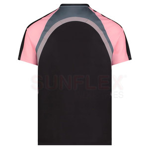 เสื้อฟุตบอลผู้ใหญ่สไตล์โดดเด่น แขนสั้น ระบายอากาศได้ดี น้ำหนักเบา รับผลิตขั้นต่ำน้อย  สีและโลโก้ตามสั่ง - Product Image 2