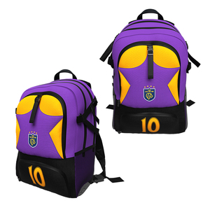 Mochila Deportiva Escolar de Cordura con Cremallera, Personalizada con Sublimación Suave, Suministro de Fábrica, SSB-0133 - Product Image 2
