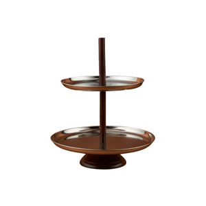 Support à gâteau de qualité standard à deux niveaux moderne moyen-orient ramadan utilisation maison hôtel fêtes dessus de table gâteau pâtisserie portions support à gâteau - Product Image 2