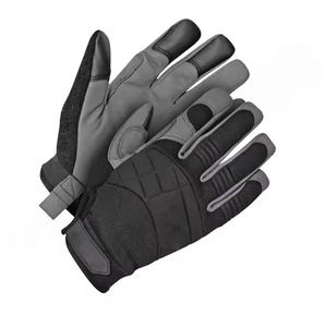 ถุงมือเจลฝ่ามือไฟฟ้ากันการสั่นสะเทือนถุงมือช่างหนังสังเคราะห์ถุงมือเชื่อมก่อสร้าง - Product Image 2