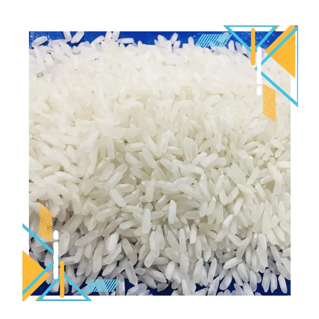 Hot Selling Long grain white rice 5% broken from Vietnam