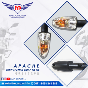 LÁMPARA INTERMITENTE DE PRODUCTO INDIO Trasera RH para TVS Apache 2 ruedas disponible para la venta a un precio muy asequible - Product Image 3