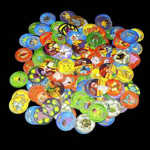 Pour les cartes à collectionner rondes en papier Pokemon Pogs Tazos - Product Image 6