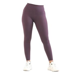 Leggings respirants en coton taille haute personnalisés pour femmes Collants taille moyenne avec styles de vêtements de poche - Product Image 1