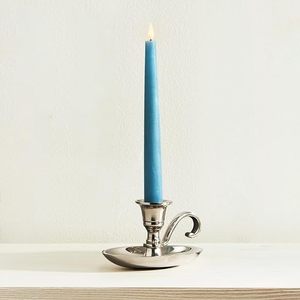 Portavelas de latón macizo de diseño moderno y lujoso, chapado en plata de alto acabado para decoración de bodas y uso doméstico - Product Image 5