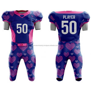 Vente en gros uniforme de football américain personnalisé de qualité unique, nouveau style d'uniforme de football américain à séchage rapide par sublimation - Product Image 6