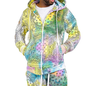 Survêtement à sublimation sur mesure à prix de gros Survêtements à sublimation en tissu doux pour hommes - Product Image 5