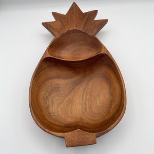 Eco-Friendly Wood <b>Bowl</b> <b>dessert</b> used handicrafts top quality Pineapple Shape <b>Bowl</b> Best price - Product Image 1