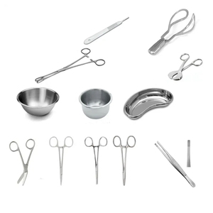 Kit d'instruments manuels en acier inoxydable pour pansements chirurgicaux et retrait de sutures à usage hospitalier 2026 - Product Image 1