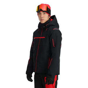 Fabriqué en usine 2025 unisexe Ski Snowboard veste fermeture éclair grande taille haute qualité 100% Polyester imperméable coupe-vent respirant rapide - Product Image 6