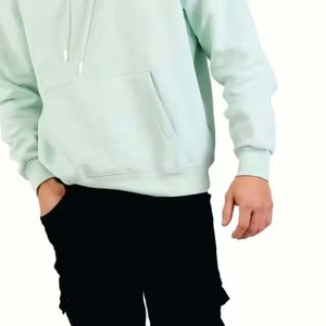 Custom Hoodie Embroidery Streetwear Ripped Design Hoodie Drop Shoulder Pullover Cotton 400 GSM <b>Jumper</b> Custom Applique Hoodie - Product Image 3