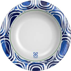 Bols en papier jetables Dixie Ultra, 20oz, taille dîner ou déjeuner, bols jetables imprimés 156 pièces - Product Image 2