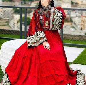 High Afghan Kuchi Mujeres Ligero Seda Terciopelo Choli Los mejores precios al por mayor Para climas cálidos de invierno Vestido de estampado alto para - Product Image 1