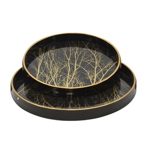 Bandeja de madera hecha a mano para servir comida, el mejor para servir bebidas, decoración interior, utensilios de cocina, bandeja de servicio de diseño - Product Image 4