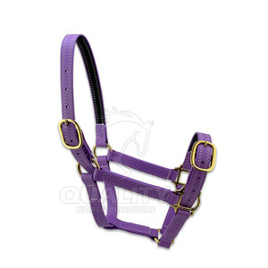 Cabestro de caballo resistente con banda para la nariz acolchada suave y corona para mayor comodidad y control Cabestro de caballo - Product Image 6