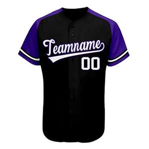 Uniformes de Béisbol y Sóftbol de Diseño Personalizado, Tallas Grandes, Secado Rápido, Impresión por Sublimación, 300g, Alta Calidad, 100% Algodón - Product Image 5