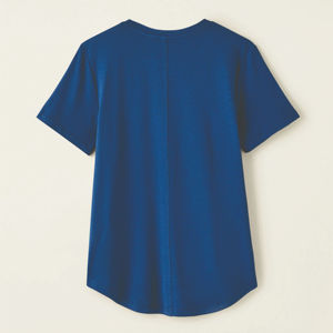 T-shirts vierges pour femmes col rond à manches courtes t-shirts solides dames personnalisé votre propre marque Logo impression dernier t-shirt pour femme - Product Image 6