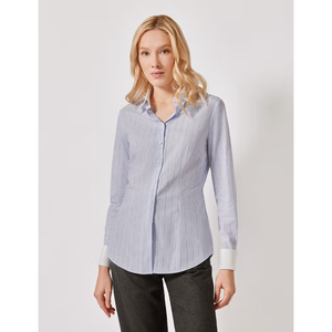 Camisa de mujer de Bangladesh de alta calidad, respetuosa con el medio ambiente, de secado rápido, OEM, ODM, personalizable, de tacto suave, aspecto moderno a la moda - Product Image 1