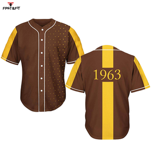 2025 nouveauté chemises de Baseball conçues sur mesure de haute qualité 100% Polyester unisexe taille adulte haut tendance nouvelle mode imprimé - Product Image 3