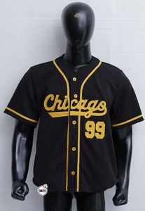 Fabricante al por mayor bordado juvenil cosido cuello en V Ángeles frente trasero bordado hombres liso béisbol Jersey uniforme camisas - Product Image 5