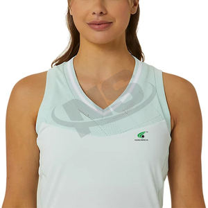 Uniforme de tenis para mujer más vendido 100% algodón Spandex secado rápido transpirable equipo ropa deportiva falda personalizada conjunto - Product Image 6