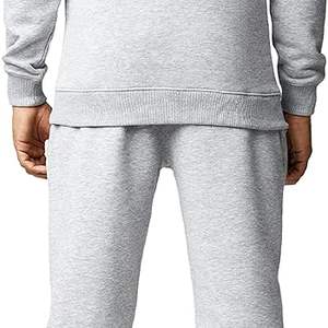 Chándales de invierno con capucha lisos de gran tamaño personalizados de moda para hombres, chándal informal transpirable de calidad superior - Product Image 4