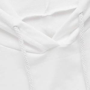 เสื้อครอปมีฮู้ดสำหรับผู้หญิงผ้าคอตตอนผ้าฟลีซโอเวอร์ไซส์สำหรับผู้หญิงเสื้อครอปไซส์2025 - Product Image 6