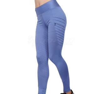 Elegantes pantalones ecuestres para mujer con corte moderno y cómodos pantalones elásticos para montar a caballo - Product Image 4