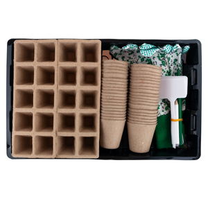 TG77610 Mini Greenhouse Kit with SURFACE CULTIVATION THORF CONTAINERS Biodegradable <b>Plastic</b> <b>Gloves</b> Rectangle Shape - Product Image 3