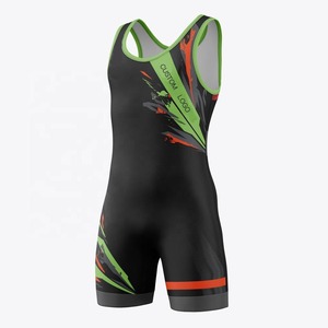 Singlets de Lucha Libre Personalizados Sublimados Profesionales de Alta Calidad y Económicos, Singlet de Lucha Libre Profesional Personalizado para Hombre, Sublimación - Product Image 1