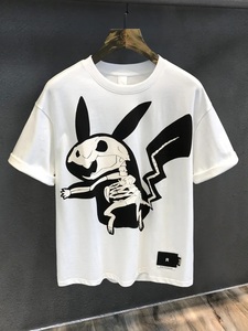 Camiseta 100% Algodón con Logotipo Personalizado |   Camiseta Urbana |   Ropa en Blanco de Manga Corta Unisex OEM, Gruesa, Tallas Grandes, al por Mayor - Product Image 6
