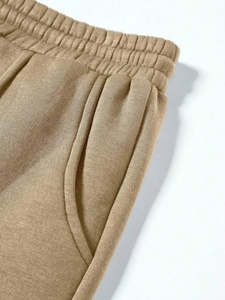 Nouvel ensemble de survêtement sportif tendance en polaire chaude pour l'hiver avec sweat à capuche brodé et pantalon de jogging décontracté – Fournisseur - Product Image 4