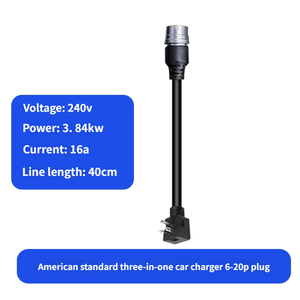 Level 2 <b>Portable</b> EV Charger 16A 11.5kW Type 1 Single Phase <b>AC</b> EVSE Fast Charging for Compatible Smart 4G App 85-265V - Product Image 4