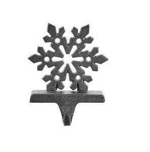 Northlight Double flocons de neige porte-bas de Noël crochet de cheminée cintre porte-bas de Noël - Product Image 4