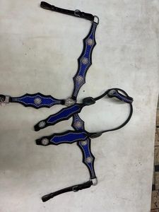 Juego de Arreos de Cuero Occidental Personalizable Más Vendido para Montar a Caballo y Entrenamiento de Caballos Disponible a Precio de Fábrica - Product Image 4