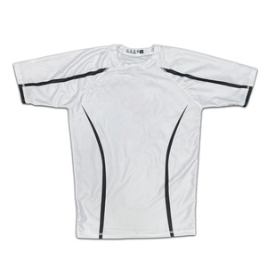 Rashguard Personalizado de Jiu Jitsu MMA BJJ para Hombres Adultos, Ropa de Combate con Logotipo/Diseño Personalizado, Spandex/Poliéster de Secado Rápido - Product Image 1