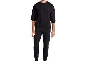 Conjunto de jogger para hombre, de algodón y poliéster, transpirable, ecológico, de peso medio, estilo urbano, personalizado para invierno. - Product Image 3