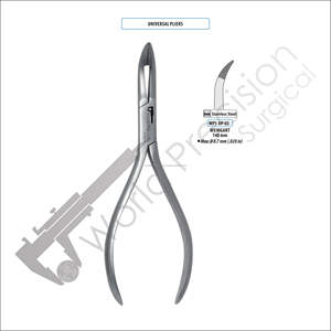 Pince orthodontique manuelle ergonomique Weingart pour pliage et placement de fils, instrument dentaire en acier inoxydable - Product Image 3