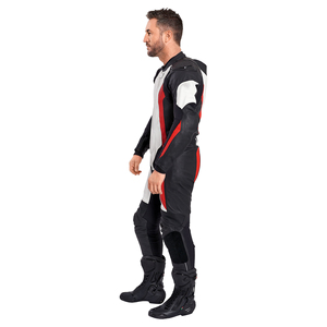 Combinaison de course de moto pour hommes sur mesure de haute qualité nouvelle combinaison de vêtements de sport de dernière conception en cuir véritable taille XL - Product Image 2